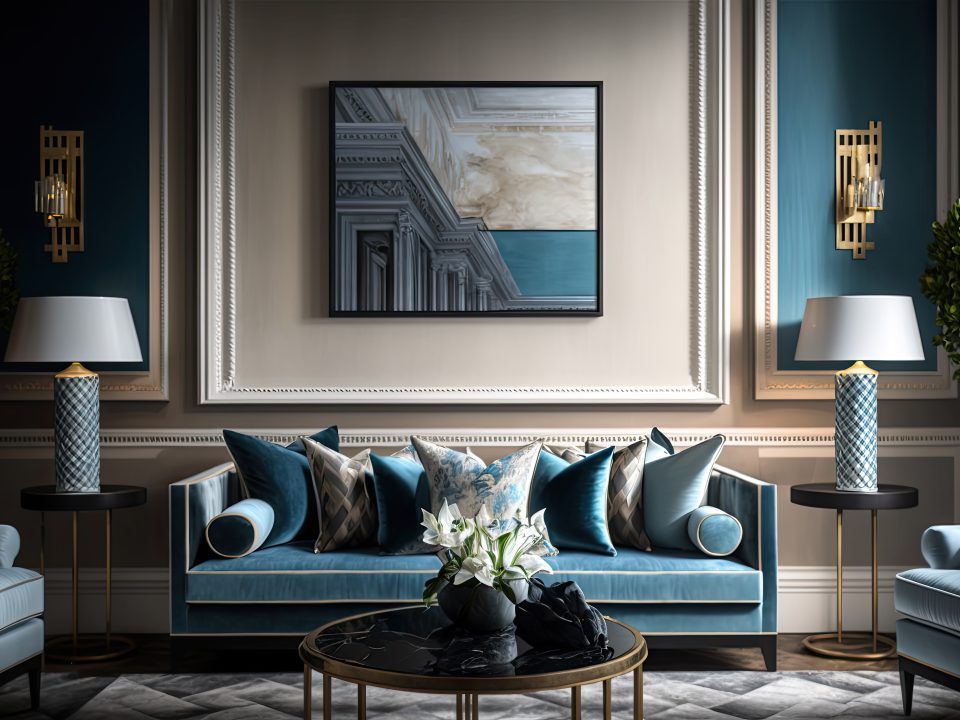 Inspirasi Art Deco: Desain Interior Mewah dengan Sentuhan Vintage yang Timeless