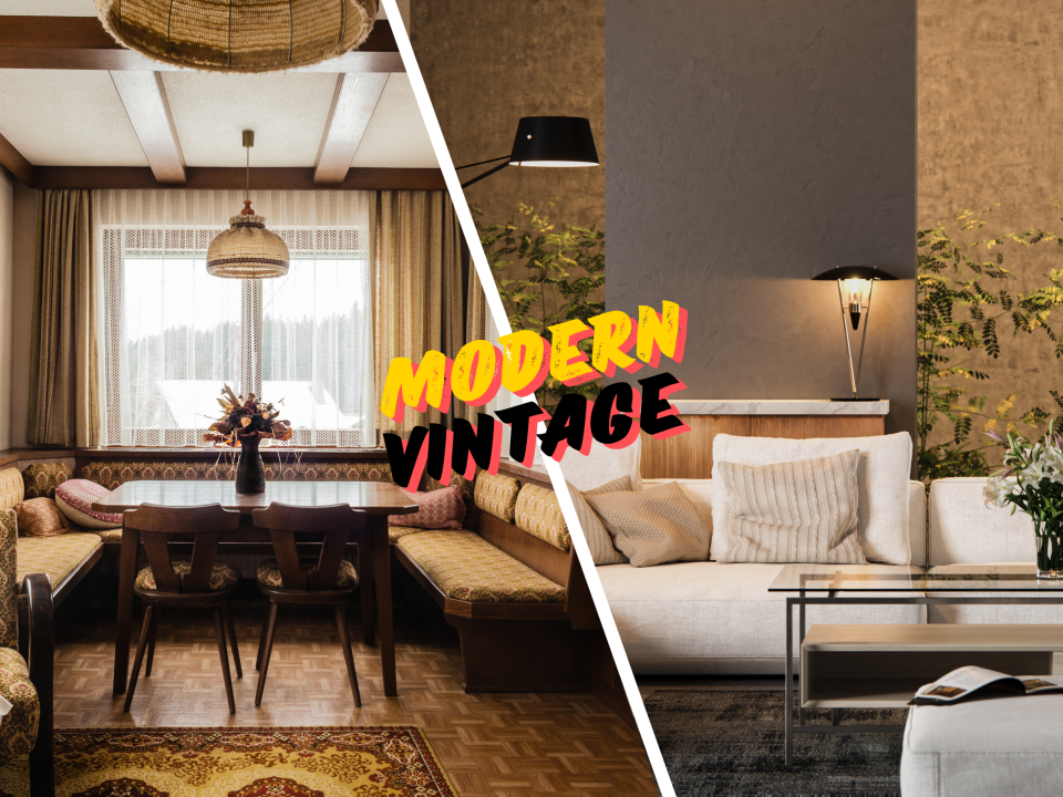 Inspirasi Kombinasi Desain Modern dengan Desain Vintage