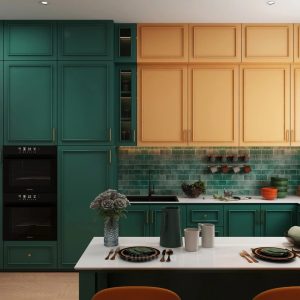 KITCHENConcept - ModernTheme - RetroModel - MinimalistMaterial (Option) -Multiplek Grade APVC Bo